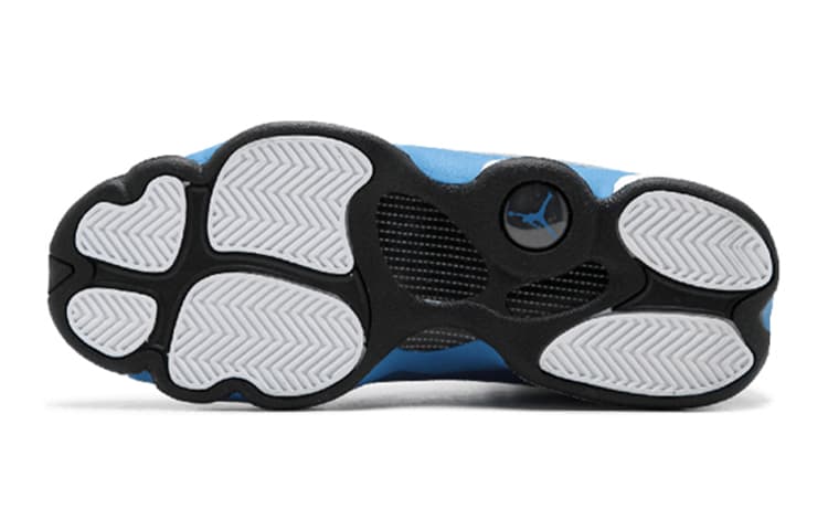 Кроссовки для баскетбола Jordan Air Jordan 13 Retro White Italy Blue GS 2017 - изображение 6
