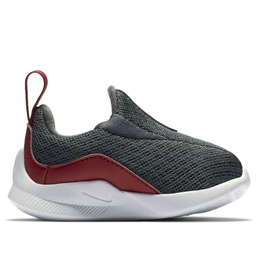 Кроссовки Nike Viale Противоскользящая Устойчивая к истиранию Низкая Обувь для малышей Серый Красный Белый - изображение 2