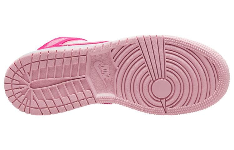 Ретро баскетбольные кроссовки Jordan Air Jordan 1 "Medium Soft Pink" GS - изображение 7