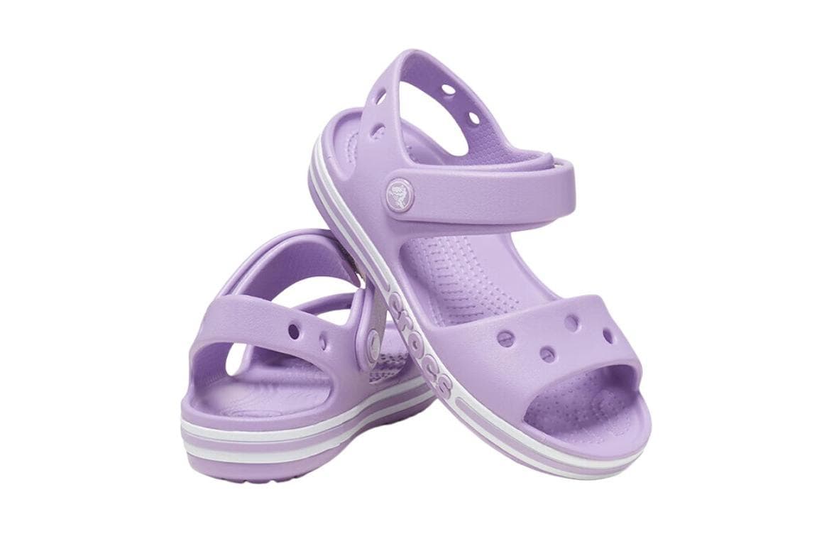 Сандалии Crocs Детские сандалии фиолетовые для детей - изображение 6