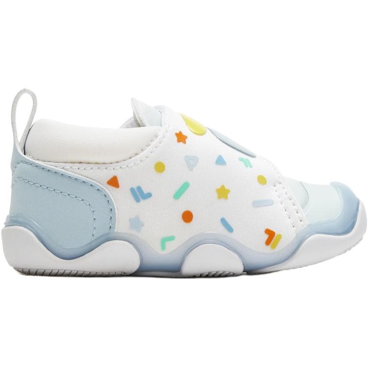 Кроссовки FILA KIDS Amore Hugging Shoes Амортизация и Легкость Низкие Кроссовки для Малышей FILA Белый Иллюзия Синий - изображение 2