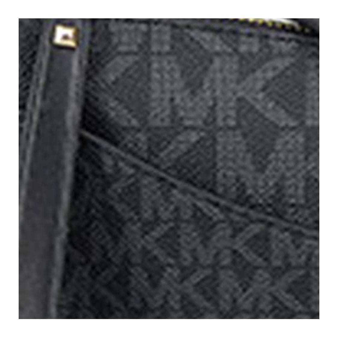 Мини-сумка MICHAEL KORS Dover Покрытый холст Сумка через плечо Средняя Женская Черная - изображение 7