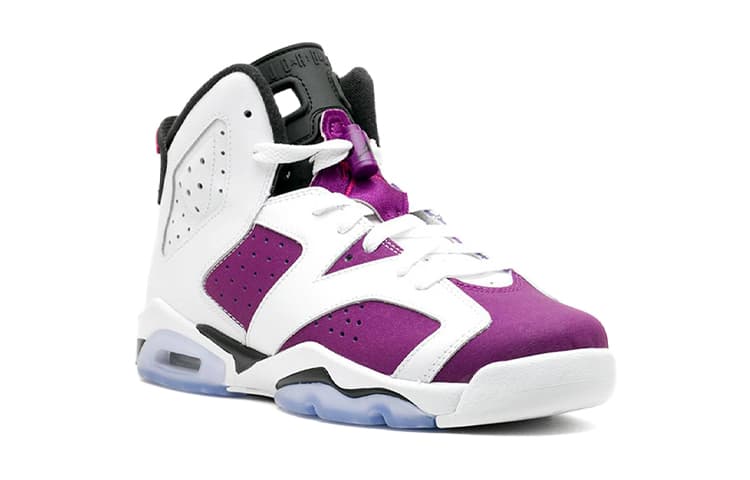 Кроссовки для баскетбола Jordan Air Jordan 6 Retro Grape GS - изображение 5