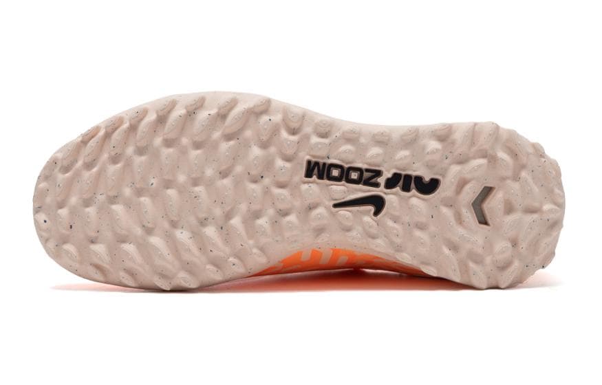 Бутсы Nike Mercurial Superfly 9 Амортизация MID Топ Футбольные бутсы Апельсин Детские - изображение 5