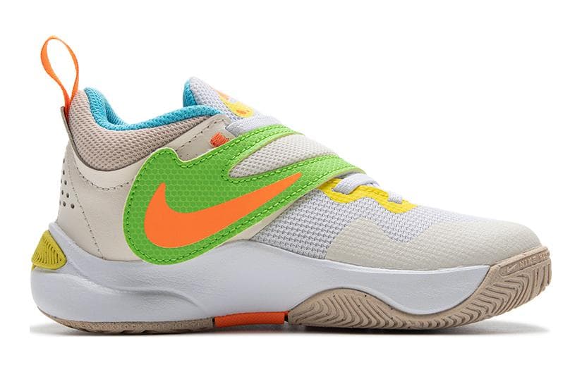 Кроссовки Nike Team Hustle D 11 Удобные противоскользящие и устойчивые к истиранию детские повседневные кроссовки с верхом MID - изображение 2