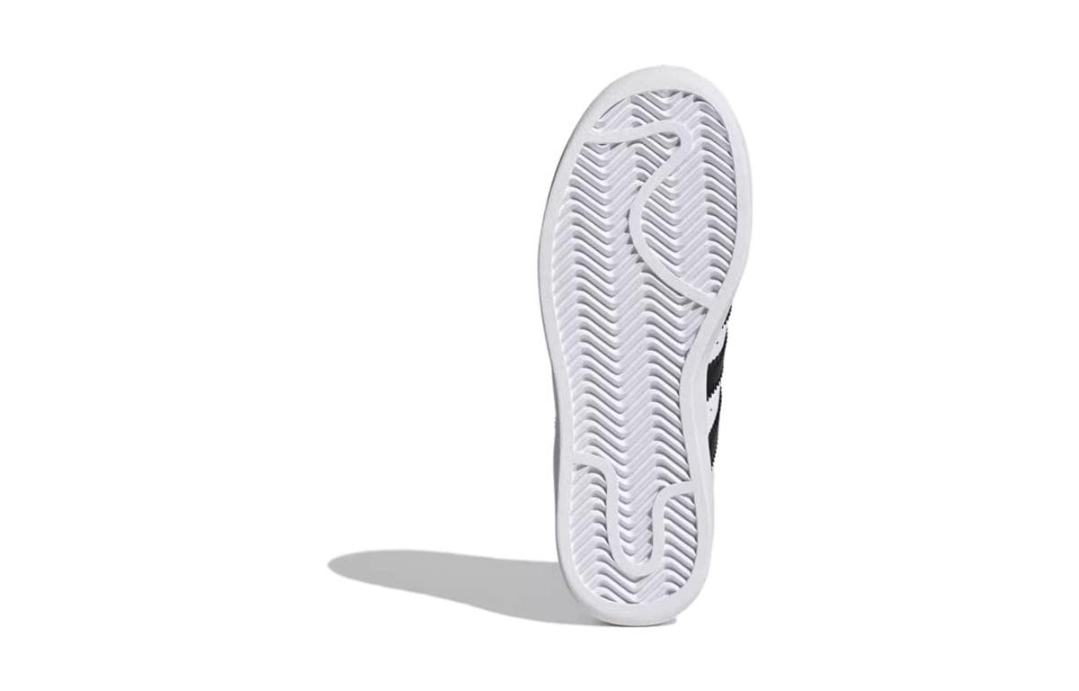 Кроссовки Adidas Originals SUPERSTAR Устойчивая к истиранию низкая детская обувь для скейтбординга белый унисекс - изображение 4