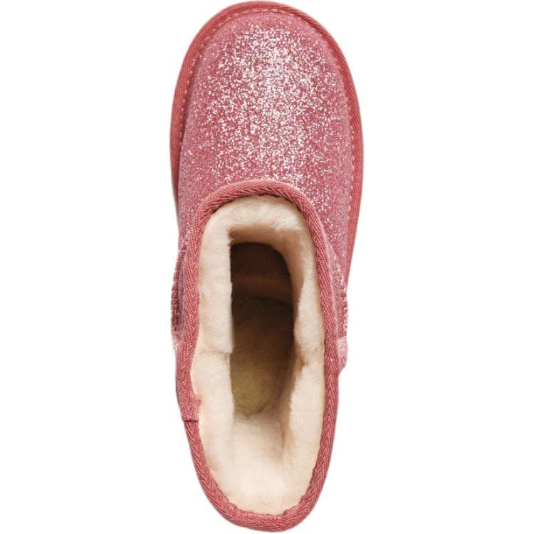 UGG CLASSIC SHORT Противоскользящие Термические Противоскользящие Термические Детские ботинки Розовые - изображение 4