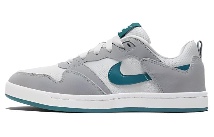 Кроссовки Nike SB Alleyoop Low Скейтборд Обувь Серый Белый Синий Унисекс - изображение 1
