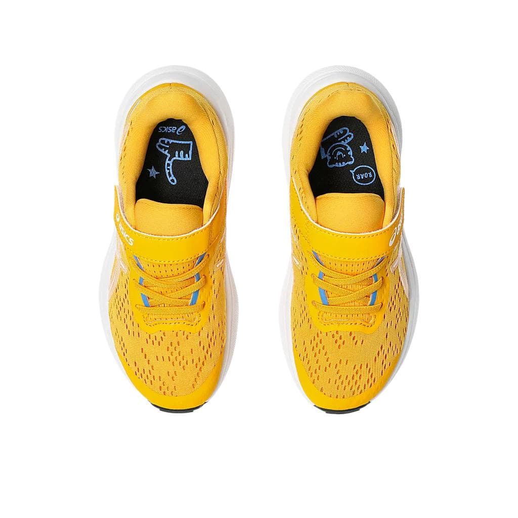 Кроссовки ASICS GT 1000 13 Устойчивые к истиранию Низкие Кроссовки для Бега Детские Амбра Белый Детские - изображение 5