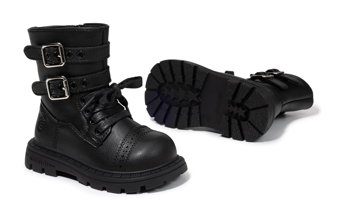 EBMINI Детские кожаные сапоги High Top Kids - изображение 4