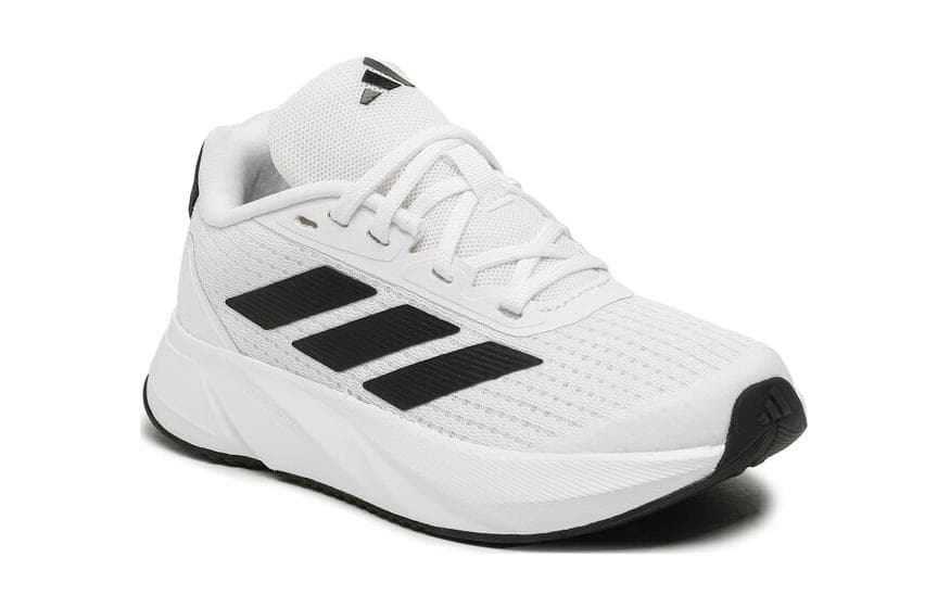 Кроссовки Adidas Duramo Sl Сетчатый низ детские беговые кроссовки белый и черный для малышей - изображение 3