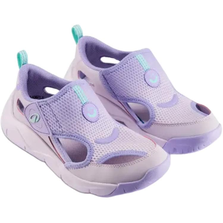 Сандалии DECATHLON Playful Ultrabreath противоскользящие устойчивые к истиранию низкие детские сандалии фиолетовые для детей - изображение 3