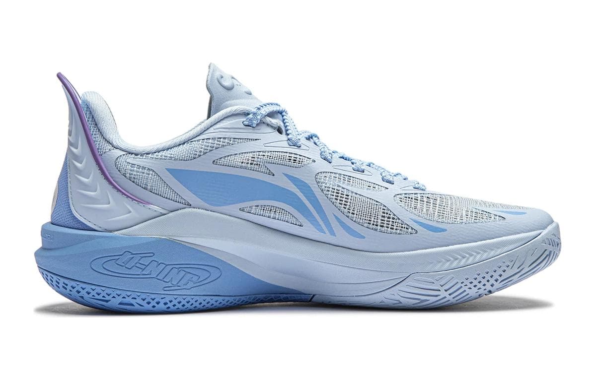 Кроссовки для баскетбола Li-Ning YOUNG Детский Сонический 12 Ткань Шнуровка Легкий Лоу-топы Баскетбольные Кроссовки Синий Подростковый - изображение 2