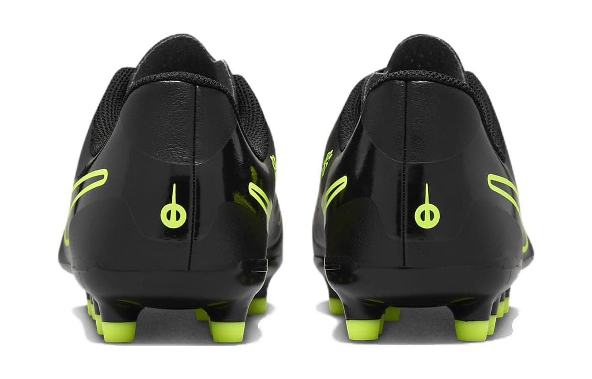 Бутсы Nike JR. Tiempo Legend 10 Противоскользящие Низкие Детские Футбольные Бутсы Черные Зеленые Подростковые - изображение 5
