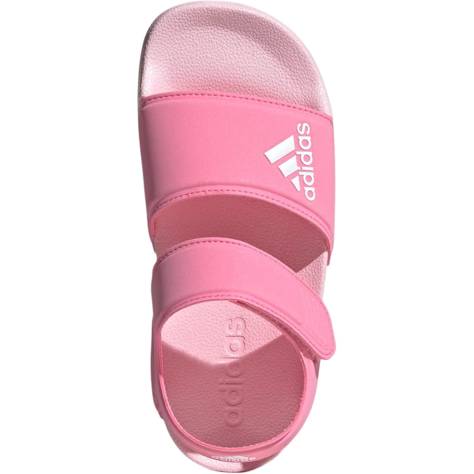 Сандалии adidas Adilette противоскользящие амортизирующие низкие детские сандалии розовые для малышей - изображение 4