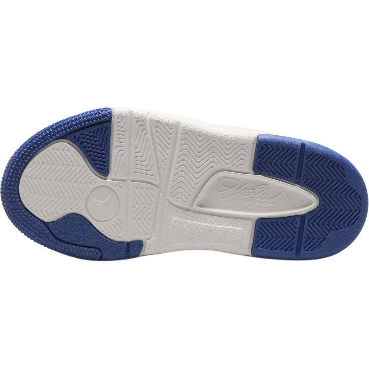 Кроссовки для баскетбола Jordan Flight Slip Resistant Abrasion Resistant Низкие Детские Баскетбольные Кроссовки Белый Синий - изображение 5