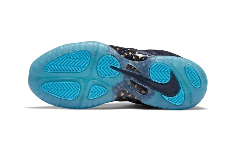 Кроссовки для баскетбола Nike Little Posite One "Obsidian" - изображение 8