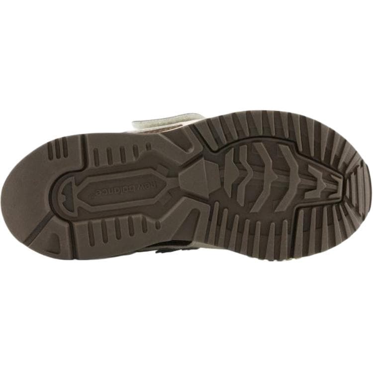 Кроссовки New Balance NB 530 Детская повседневная обувь Низкий топ Белый Коричневый Светлый хаки Kids - изображение 5