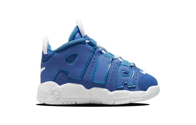 Кроссовки TD Nike Air More Uptempo "Marina Blue" - изображение 4