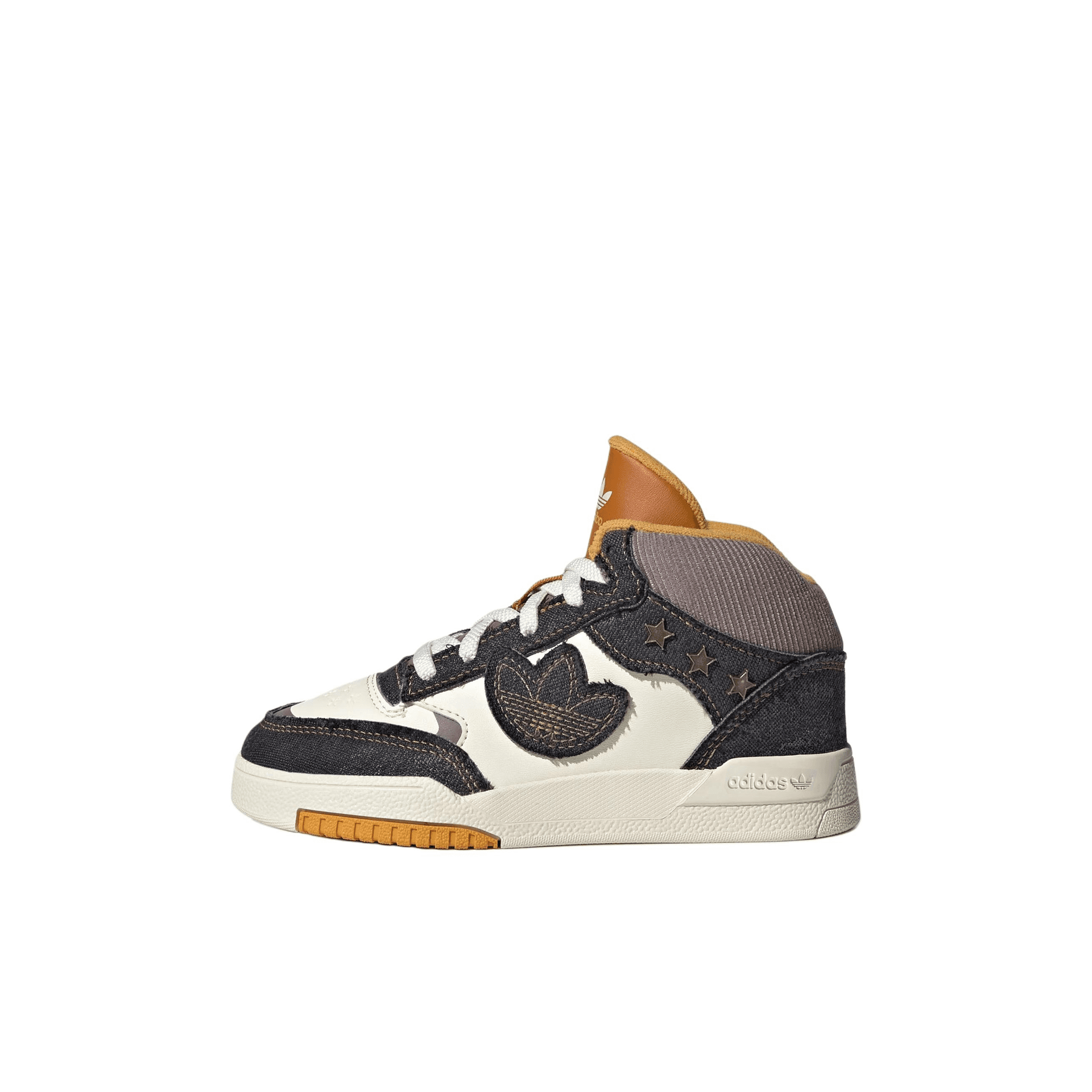 Кроссовки Adidas Originals DROP STEP XL 2,0 MID Топ Детские Скейтбординги Сливочный - изображение 1
