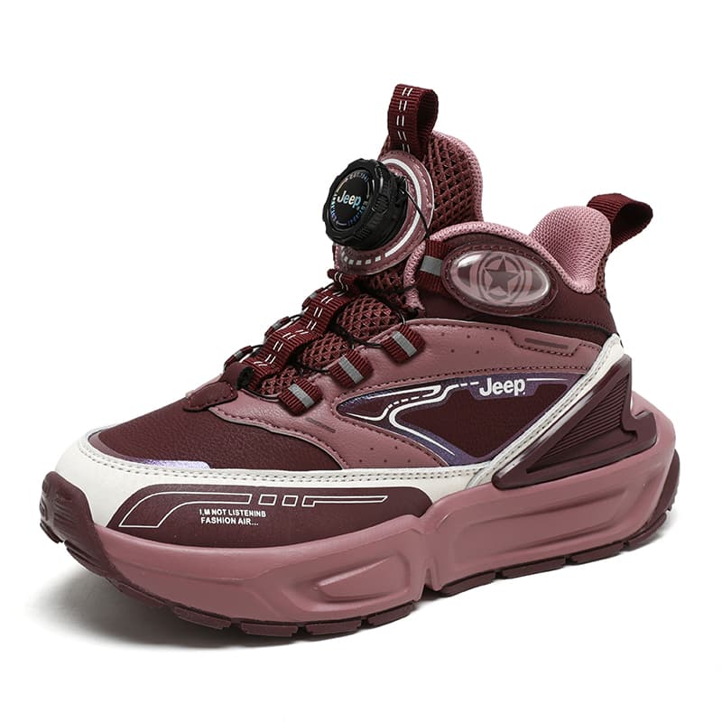 Кроссовки Jeep High Top Детские беговые кроссовки Фуксия Детский - изображение 2
