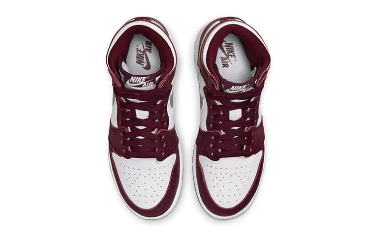 Кроссовки для баскетбола Jordan Air Jordan 1 Retro High OG "Bordeaux" GS - изображение 4