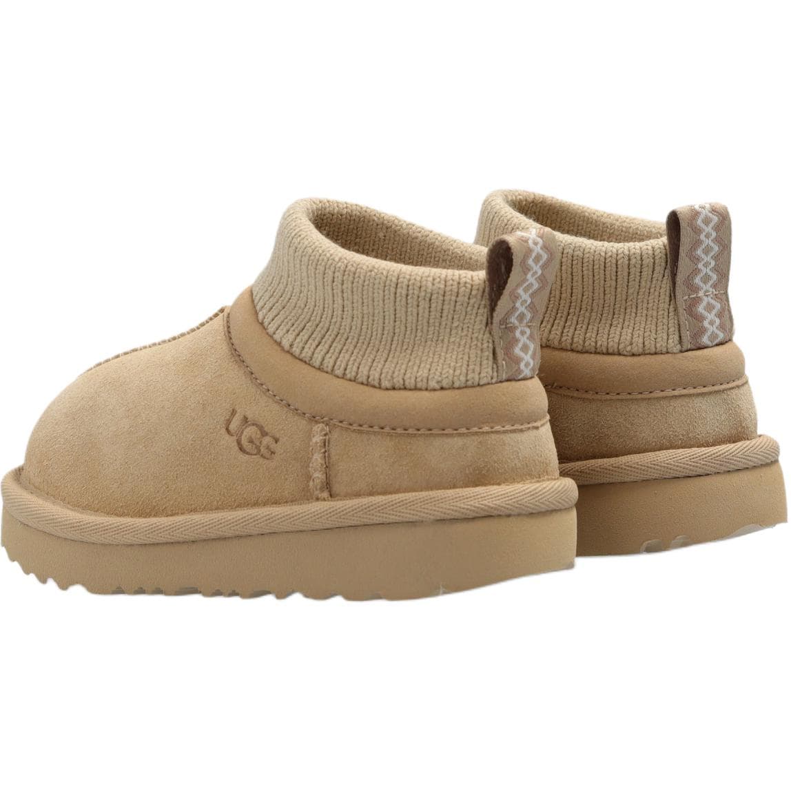 Кроссовки UGG CLASSIC ULTRA MINI Противоскользящая Устойчивая к истиранию Высокий Верх Обувь для малышей Коричневый Детский - изображение 3
