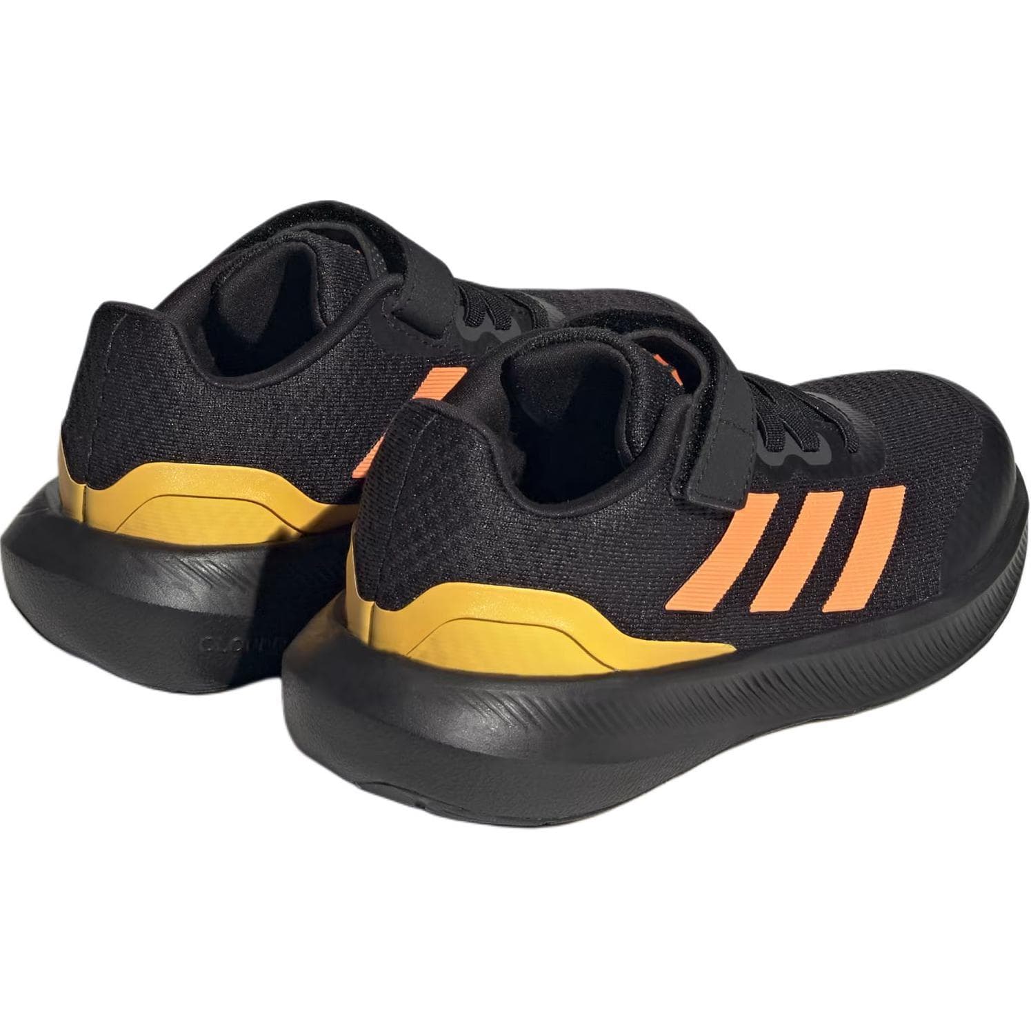 Кроссовки Adidas Runfalcon 3,0 Удобные противоскользящие устойчивые к истиранию низкие детские беговые кроссовки черные детские - изображение 3