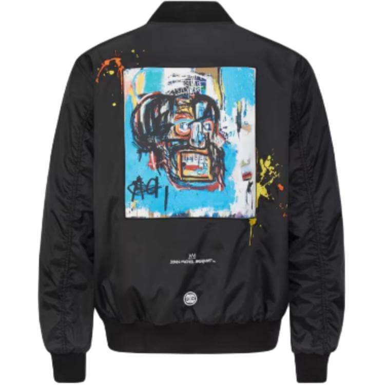 Куртка EVISU x jean michel basquiat logo - изображение 2