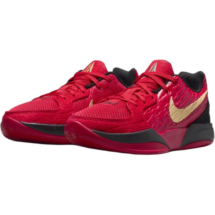 Кроссовки для баскетбола NIKE Ja 2 Low Топ Children's Баскетбольные кроссовки Красный Детский - изображение 3
