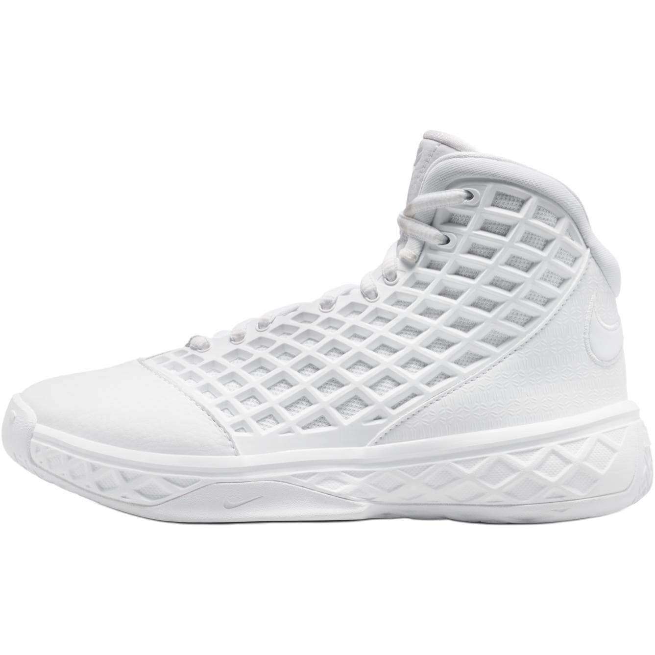 Кроссовки для баскетбола Nike Zoom Kobe 3 MID Топ Детская Баскетбольная Обувь Белая Малыш - изображение 1