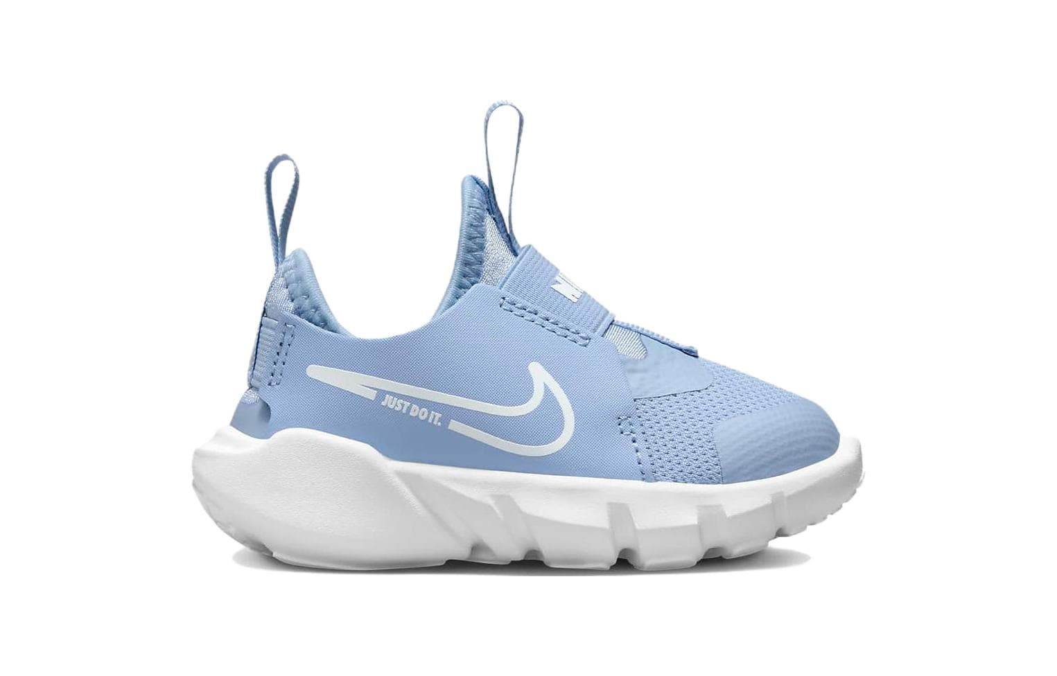Кроссовки Nike Flex Runner 2 Противоскользящая Низкая Обувь для Малышей Синяя для Младенцев и Малышей - изображение 2