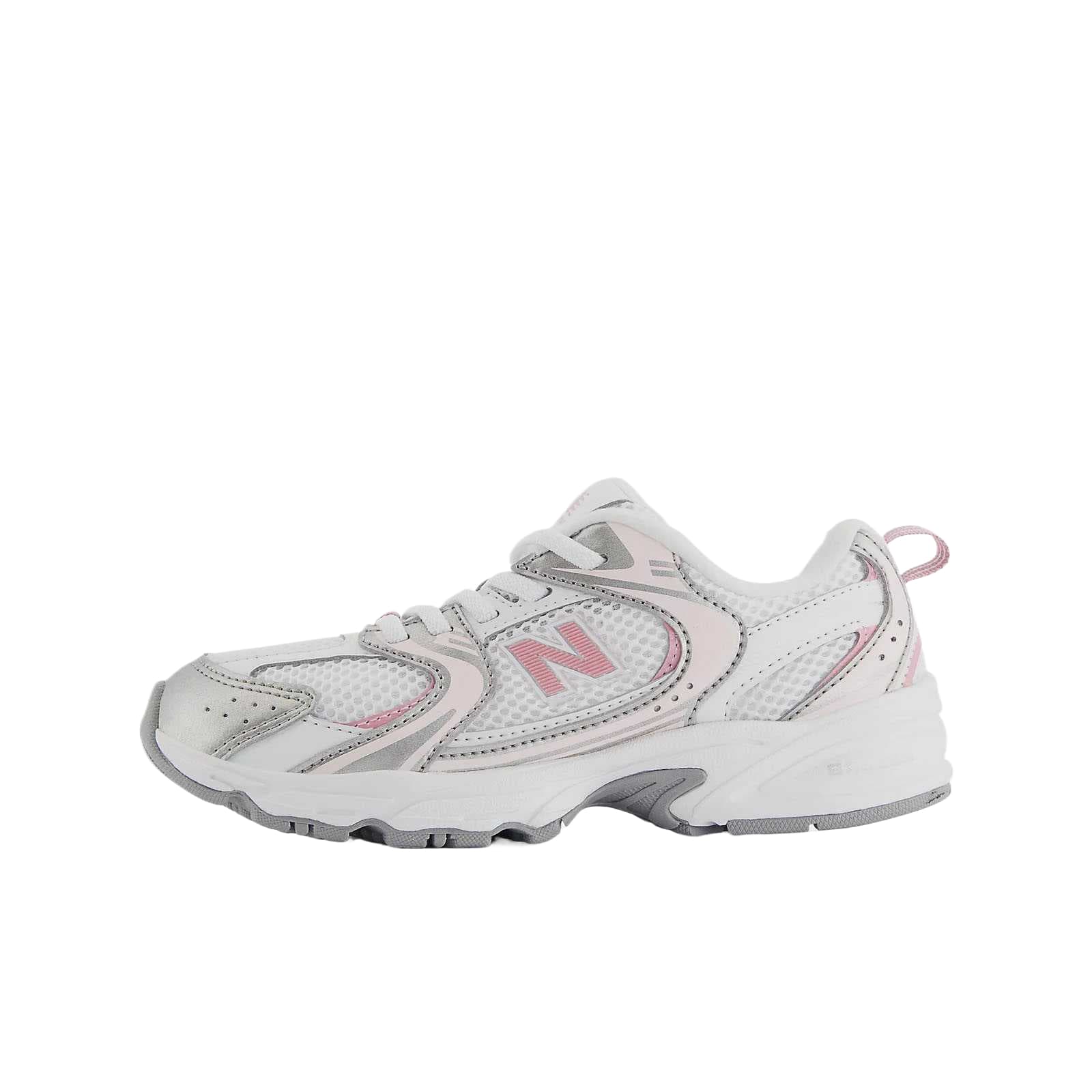 Кроссовки New Balance NB 530 Амортизация Отскок Дышащий Низкий Верх Детская Беговая Обувь Розовый Серый Детский - изображение 1