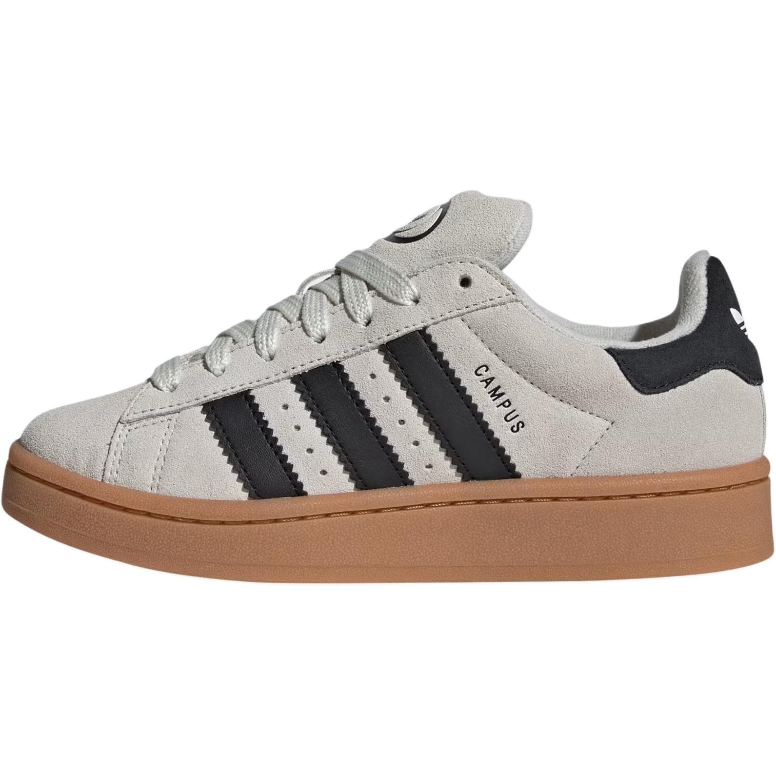 Кроссовки Adidas Originals CAMPUS 00s Устойчивый к истиранию Низкий верх Детская обувь для скейтбординга Серый Черный Детский - изображение 1