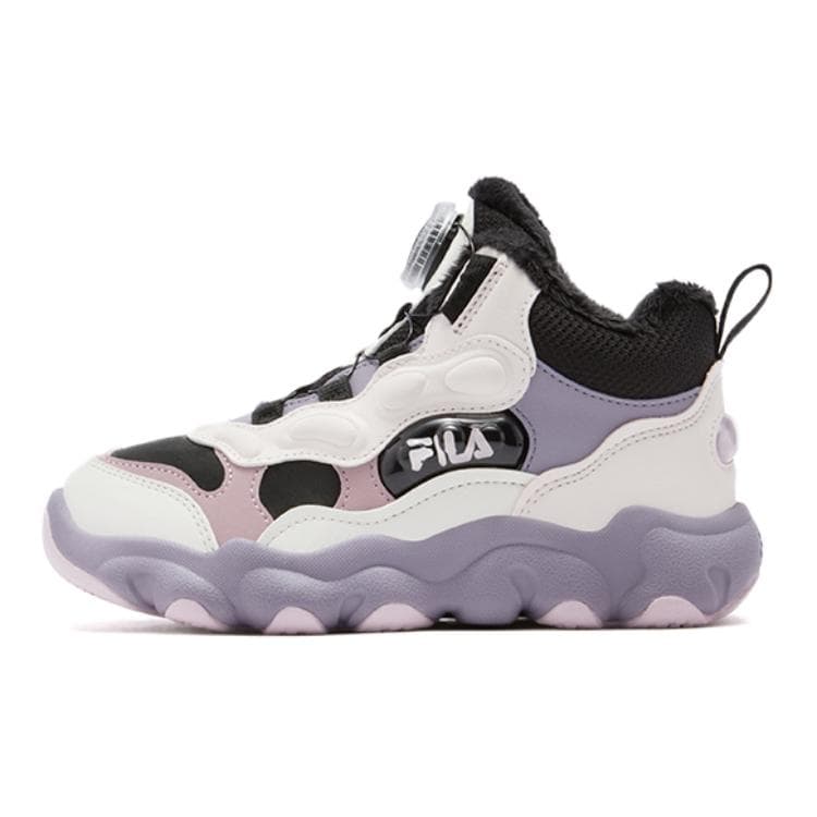 Кроссовки FILA Season FSW Синтетическая кожа текстиль Pease 2 Ботинки с флисовой подкладкой зимние MID повседневная обувь детская - изображение 1