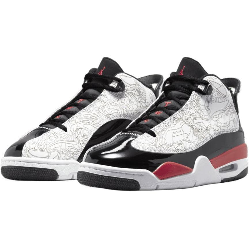 Ретро баскетбольные кроссовки Jordan Dub Zero GS - изображение 3