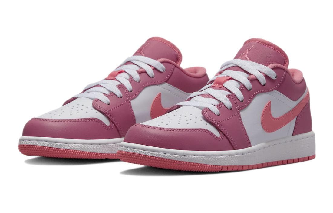 Кроссовки для баскетбола Jordan Air Jordan 1 Low Desert Berry GS - изображение 10