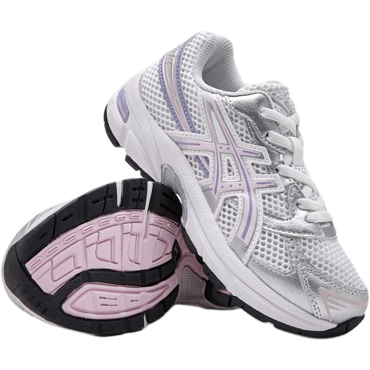 Кроссовки Asics Gel 1130 Low Top Детская Беговая Обувь Белая Малыш - изображение 5