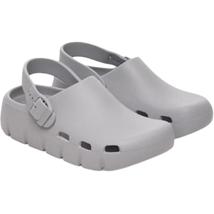 Birkenstock Birki Flow Устойчивые к истиранию Низкие Детские Сандалии Серые Детские - изображение 3