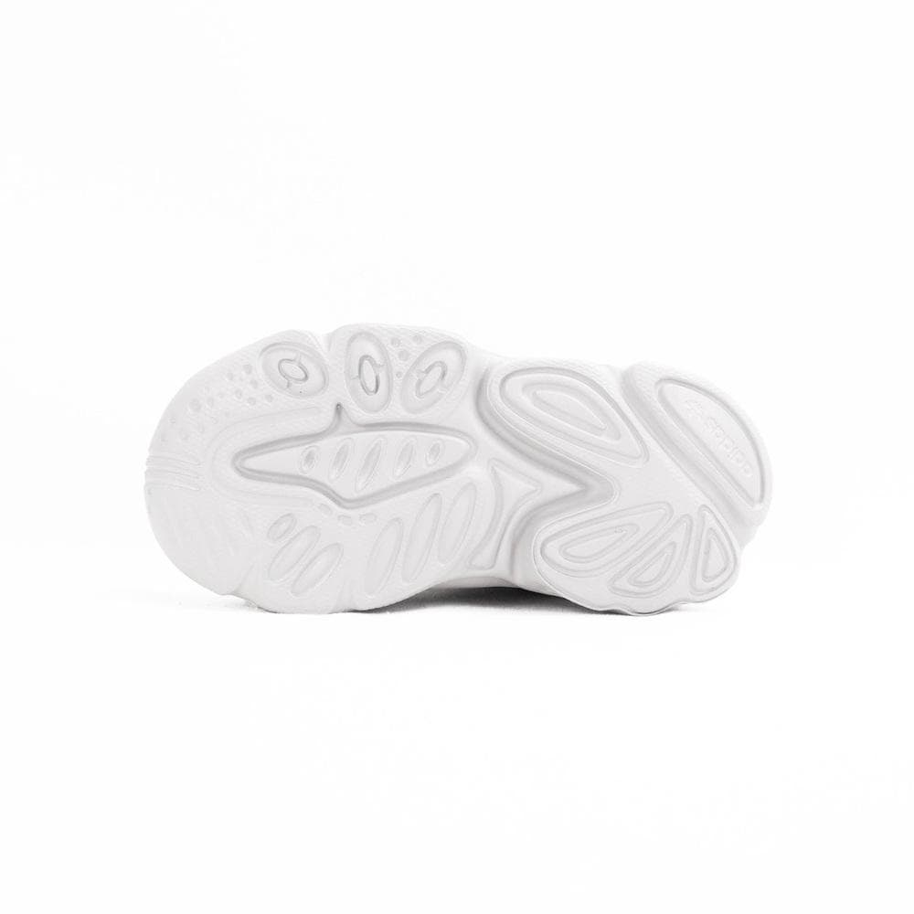 Кроссовки Adidas Ozweego противоскользящие низкие детские повседневные кроссовки серо-белого цвета - изображение 5