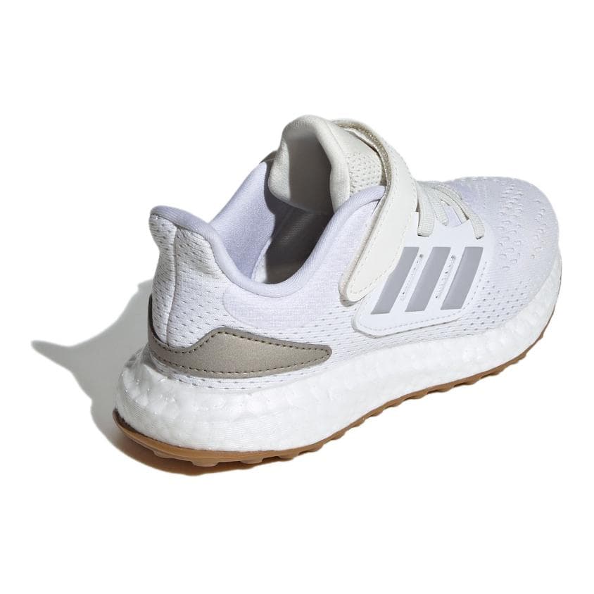 Кроссовки Adidas Pureboost Комфортная Амортизация Дышащие Низкие Кроссовки для Беговых Занятий Детские Белые Малыш - изображение 4