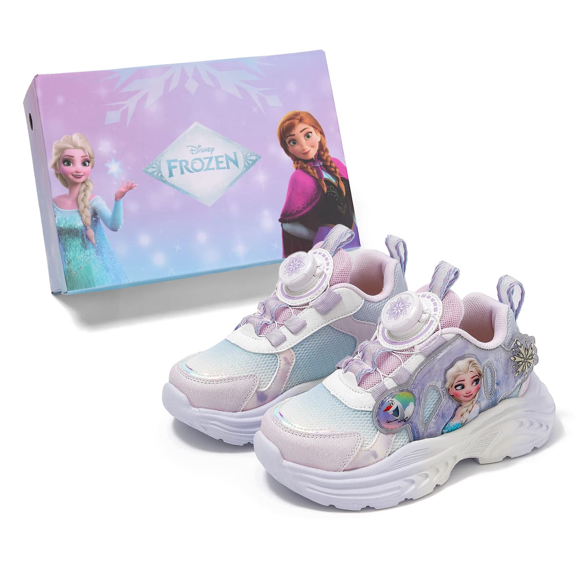 Кроссовки DISNEY FROZEN Ткань Дышащий Низкий Топ Детская Обувь для Повседневной Жизни Возраст 3-7 Лет - изображение 2