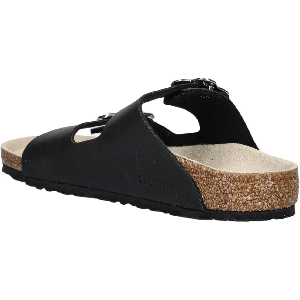 Сандалии Birkenstock Arizona противоскользящие устойчивые к истиранию низкие детские сандалии черные детские - изображение 4