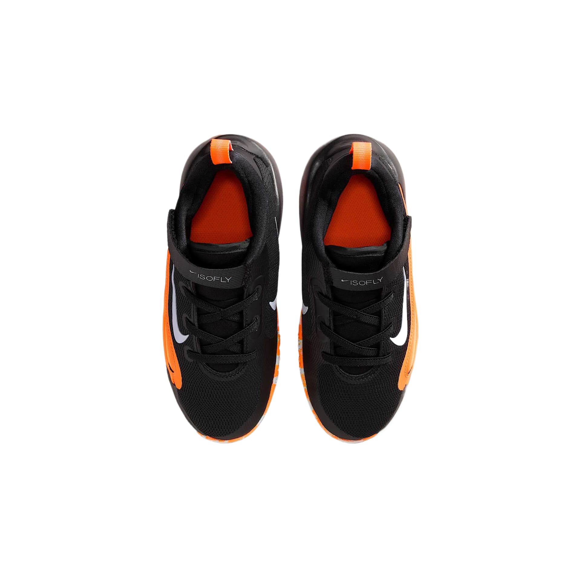 Кроссовки для баскетбола Nike ISOFLY Детские баскетбольные кроссовки Черный Голландский оранжевый Яркий оранжевый Призрачный Детский - изображение 4