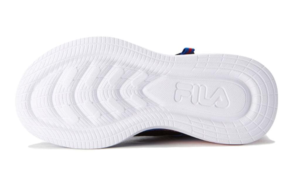 Кроссовки FILA KIDS Амортизация устойчивость к истиранию дышащий низкий топ детская беговая обувь черный синий - изображение 4