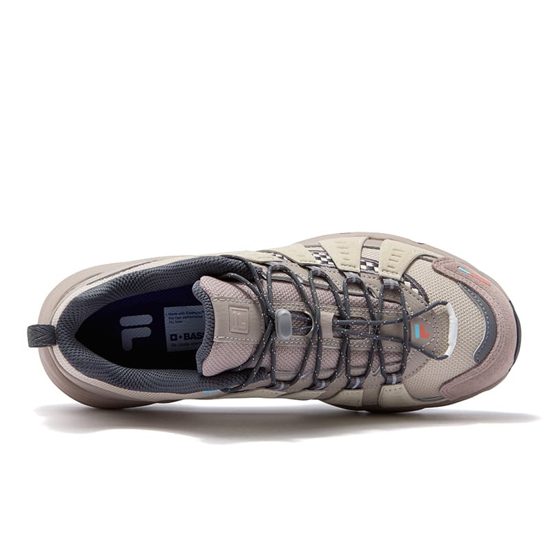 Кроссовки FILA FUSION COMO X Противоскользящая Низкая Уличная Обувь Женская Коричневая - изображение 6