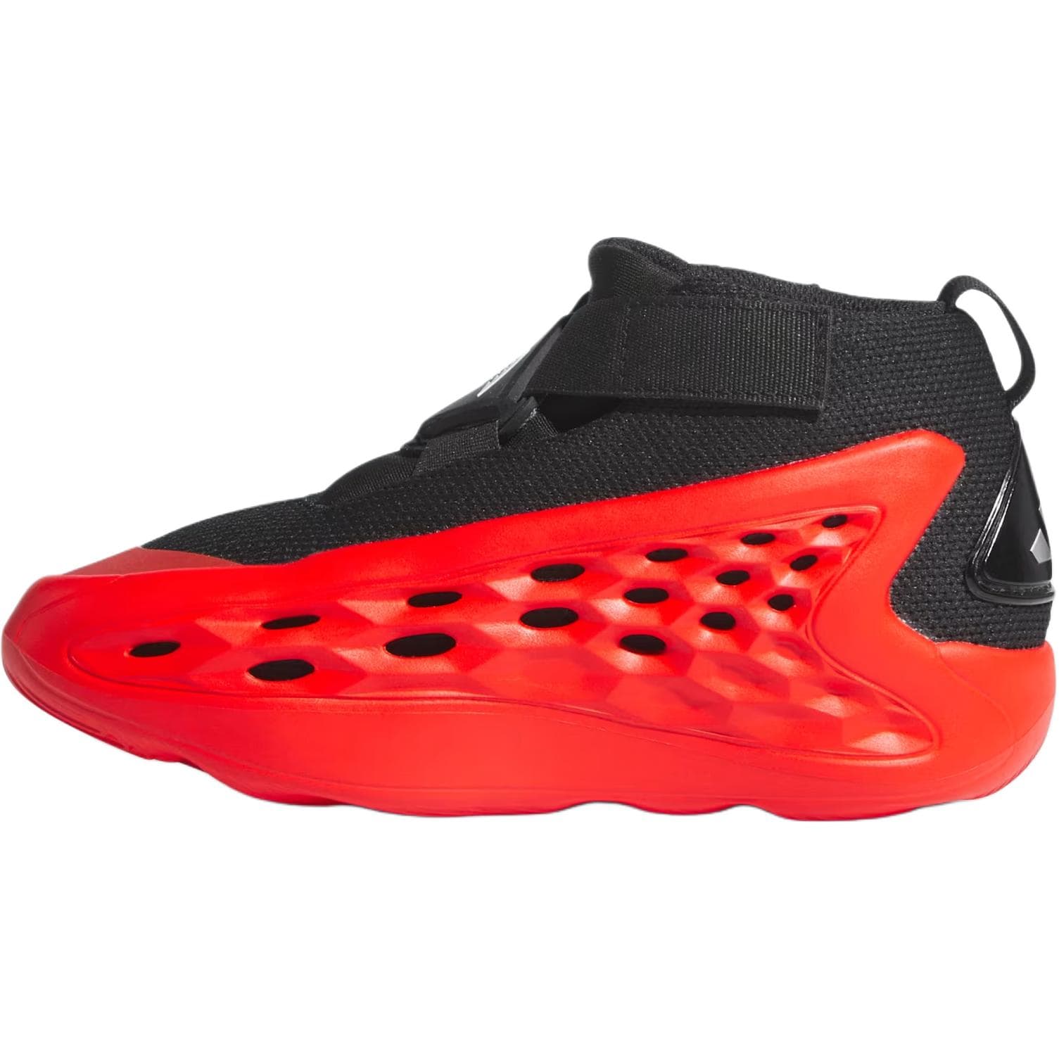 Кроссовки для баскетбола Adidas A.E. 1 MID Топ Детская Баскетбольная Обувь Красная Черная Малыш - изображение 1