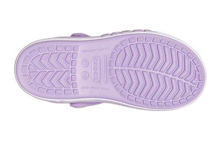 Сандалии Crocs Детские сандалии фиолетовые для детей - изображение 7