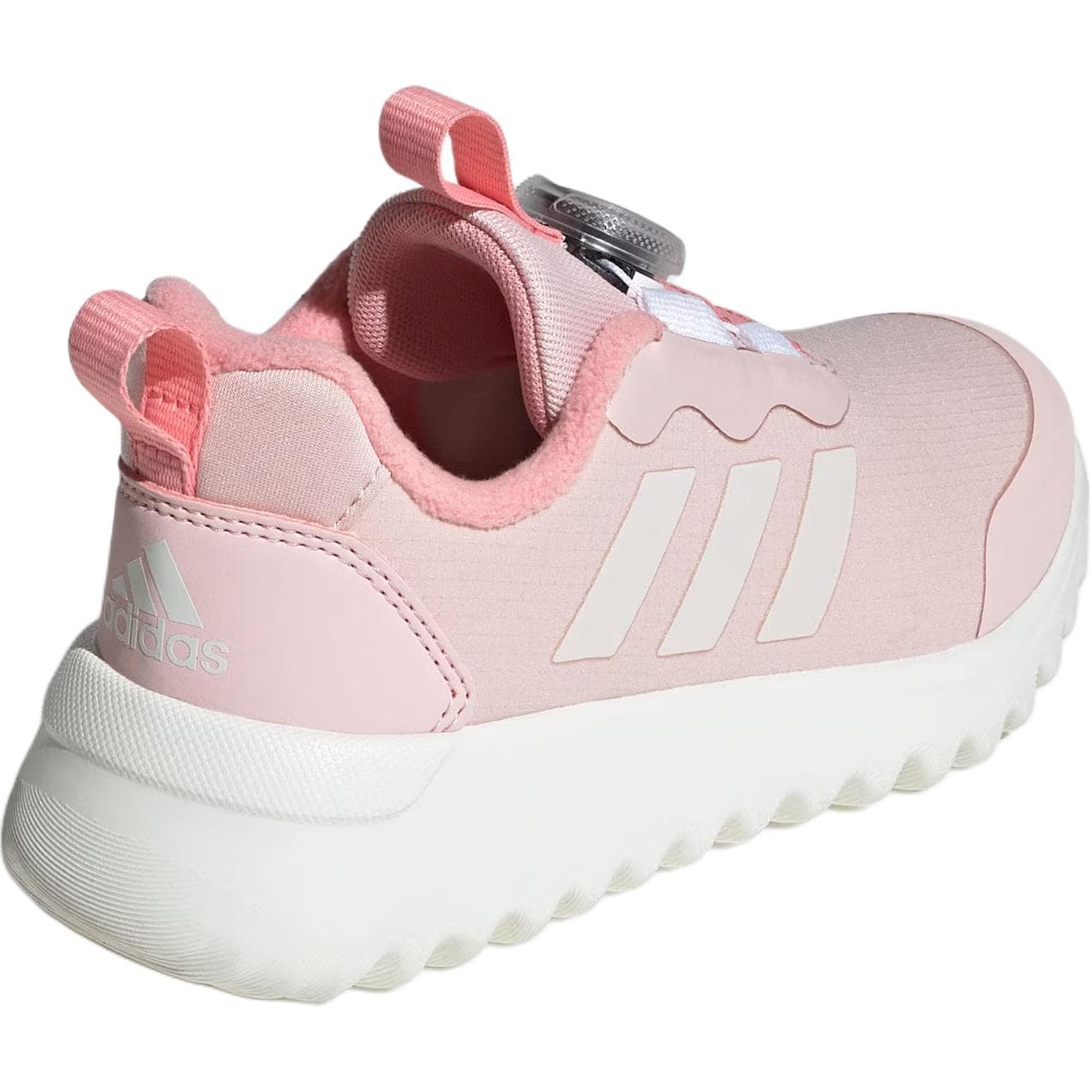 Кроссовки Adidas ActiveFlex BOA 3,0 противоскользящие устойчивые к истиранию низкие детские повседневные кроссовки розового цвета - изображение 4