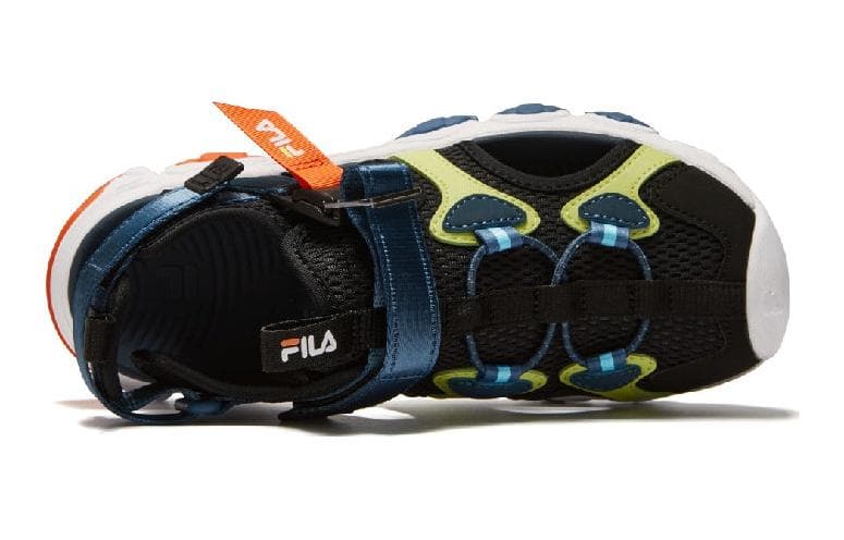 Сандалии FILA KIDS Детские сандалии устойчивые к истиранию черные синие серые для детей - изображение 4